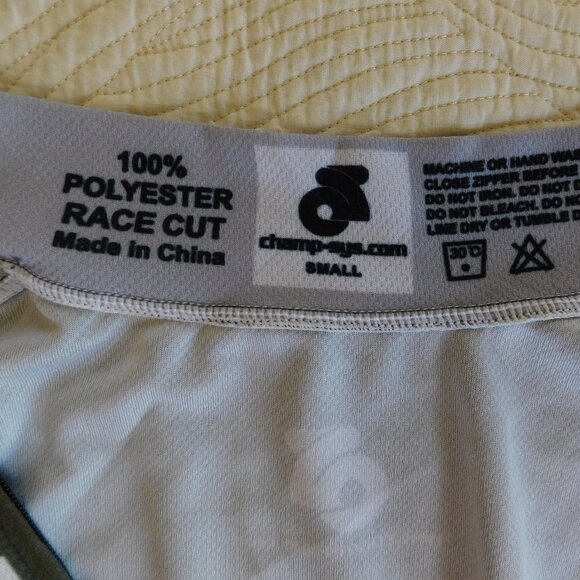 Limited Edition USBP Border Patrol full zip race fit cycling training jersey - Picture 3 of 12